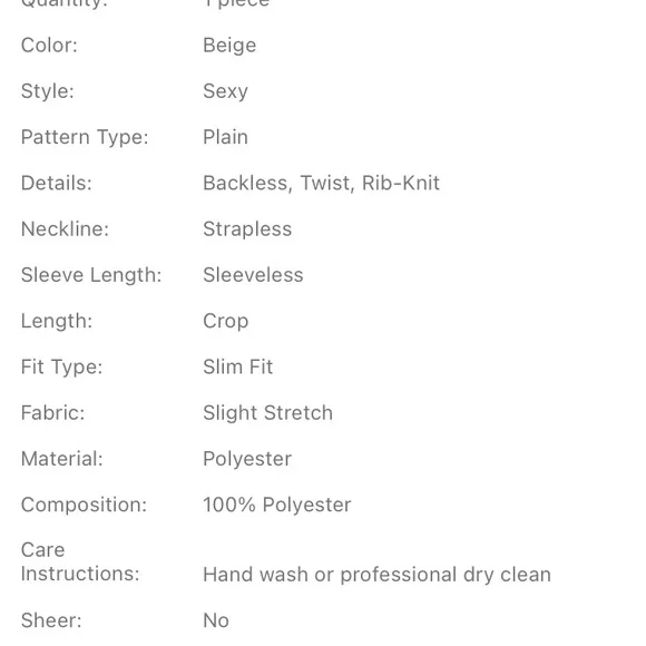 twist knit tube - Picture 4 of 5